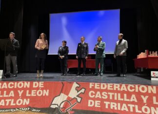 Emma Pérez, protagonista palentina en la Gala Regional de Triatlón