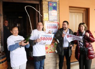 Una camarera de Becerril de Campos, única agraciada con el Gordo en Palencia