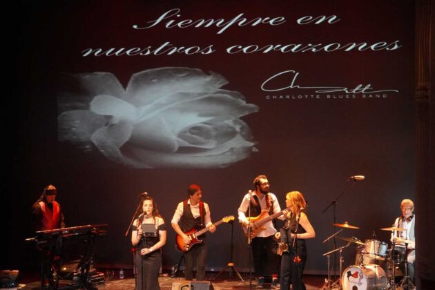 Charlotte Blues Band - Concierto Ben&eacute;fico en el Teatro Principal el 25 de enero de 2024, a favor de la Asociaci&oacute;n Contra el Rabdomiosarcoma. A. Acitores