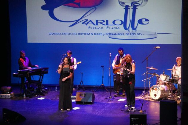 Charlotte Blues Band - Concierto Ben&eacute;fico en el Teatro Principal el 25 de enero de 2024, a favor de la Asociaci&oacute;n Contra el Rabdomiosarcoma. A. Acitores