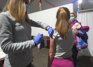 Este es el nuevo calendario de vacunaciones: reduce a una dosis la vacuna frente al virus del papiloma y refuerza la del neumococo en bebés La Puebla ya fue en su momento un punto de vacunación masivo durante la pandemia del Covid. / ICAL