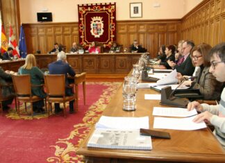 La oposición en pleno en el Ayuntamiento de Palencia pide un Debate sobre el Estado de la Ciudad Pleno Municipal Enero 2024