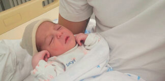 Daniel es el primer bebé nacido en 2024 en Palencia