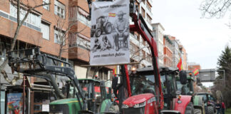 Tractorada en Palencia. / Brágimo (ICAL)