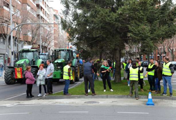 Tractorada en Palencia. / Br&aacute;gimo (ICAL)