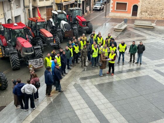 Manifestaci&oacute;n por los derechos agr&iacute;colas y ganaderos en Baltan&aacute;s