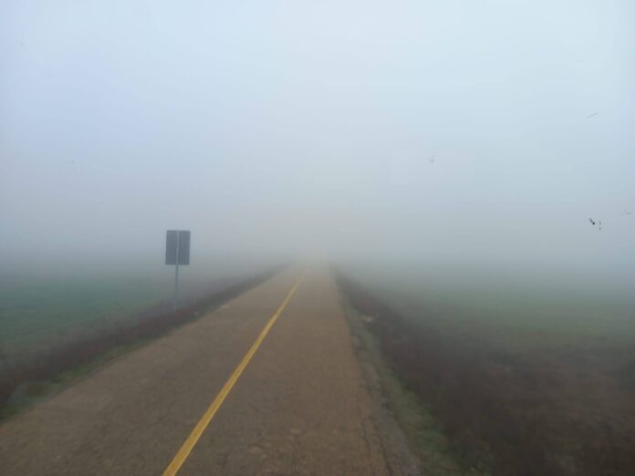 La niebla reduce la visibilidad en un tramo de 40 kilómetros de la A-67