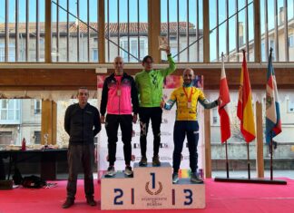 El palentino Mario Lozano campeón de Castilla y León de Triatlón de Invierno