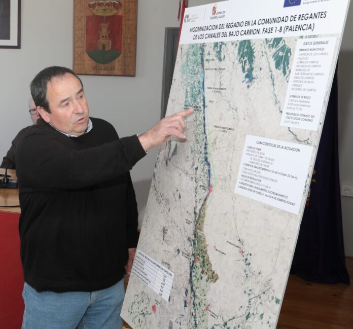 Regantes bajo Carrión