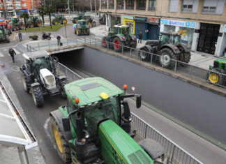 Vuelven las tractoradas (y sus problemas para el tráfico) desde el lunes