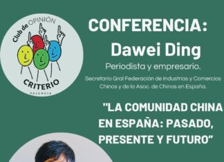 El empresario chino Dawei Ding, segundo invitado del Club Criterio de Palencia
