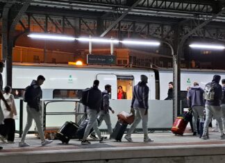 El Real Madrid de Baloncesto ya está en Palencia Real Madrid Baloncesto