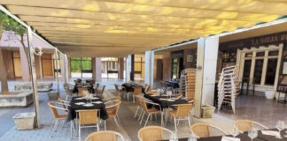 vieja bruselas terraza