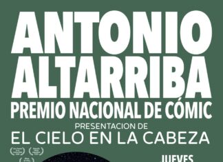 El premio nacional de cómic Antonio Altarriba presenta en la Biblioteca Pública su última obra