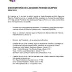 Calendario electoral Palencia FF