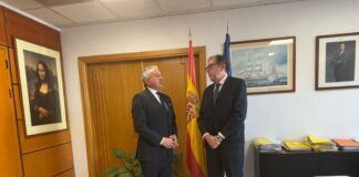 Nicanor Sen se ha reunido este martes en Madrid con el secretario general Ángel Luis Ortiz