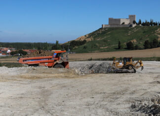 Sacyr restaura el ‘barredo’ de la Cerámica Castillo de Campos y antiguo motocrós de Monzón