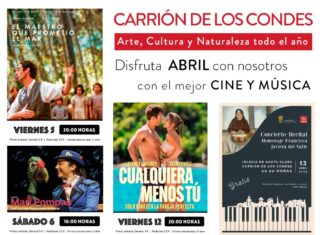 Carrión de los Condes estrena cartelera para el mes de abril carrion cine