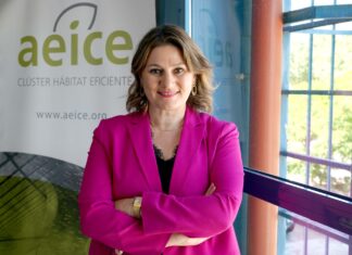 La palentina Estíbaliz González, nueva presidenta del Clúster de Hábitat Eficiente (Aeice)