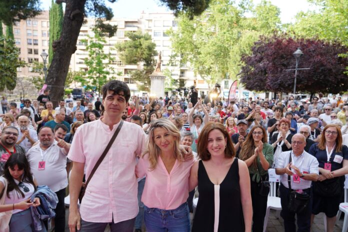 Acto central de Sumar en Valladolid para las elecciones europeas