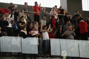 Afición del CD Balopal en el Mariano Haro