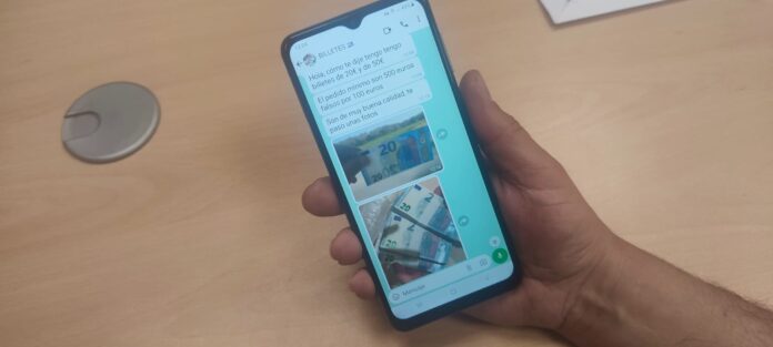Estafa billetes falsos por whatsapp Sucesos en Palencia Estafa billetes falsos por whatsapp Sucesos en Palencia.jpeg