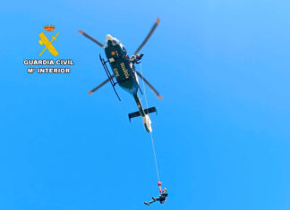 Localizan cerca de la presa de Almendra el coche del hombre que desapareció en Arquillinos (Zamora) Helicóptero Guardia Civil León