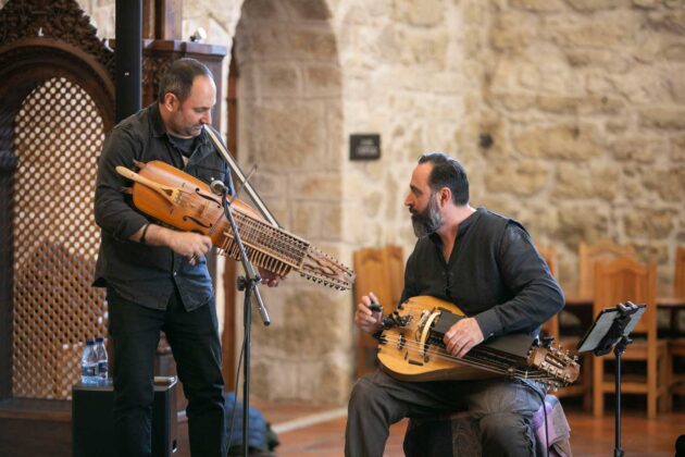 Jornada-Sitios-CluniacenColaboraci&oacute;n musical entre Madgalia Medieval y Miguel Abad. Foto: Victor Hugo Mart&iacute;n Caballero (Visual Crea) Jornada Sitios Cluniacenses