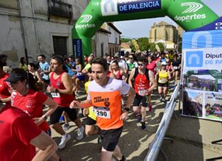 Más de 800 inscritos en la “Legua” de Villoldo, la última del circuito 2024 Legua a Legua de Castromocho. / Fotos: Diputación de Palencia
