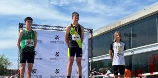 Mario Pérez Fernández ha sido oro en las Pistas de Río Esgueva en los CAMPEONATOS AUTONÓMICOS DE PRUEBAS COMBINADAS Y MARTILLO de VALLADOLID