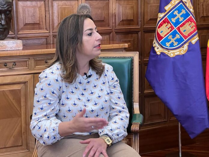 Miriam Andrés, alcaldesa de Palencia