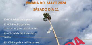 Pinada Velilla del Río Carrión de mayo 2024. Suspendida