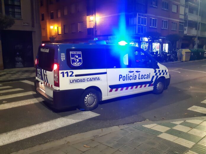 ehículo de la Policía Local de Palencia