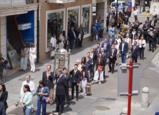 La Cofradía Sacramental de San Miguel se procesiona para celebrar su 125ª Octava Mayor SACRAMENTAL-SAN-MIGUEL
