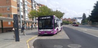 Identificado en Palencia por una presunta agresión a un trabajador del autobús urbano