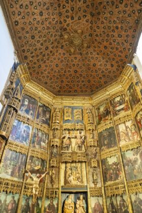 Retablo de la Iglesia de San Facundo y San Primitivo en Cisneros, perteneciente al Museo Territorial Campos del Renacimiento en Palencia. / Miriam Chac&oacute;n (ICAL)