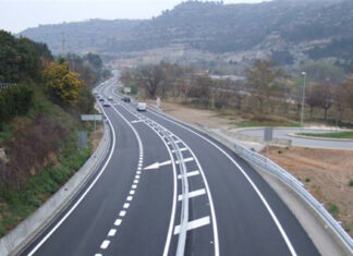 Así son las carreteras 2+1 que el Gobierno estudiará para la Palencia-Benavente Una carretera 2+1 en Cataluña. / Generalitat de Catalunya