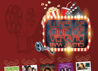 Cine de verano y talleres creativos para los jóvenes en Palencia Cartel cine de verano en Palencia