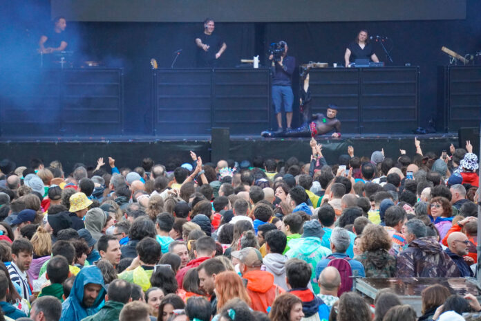 Rodrigo Cuevas en Palencia Sonora 2024. Aida Acitores