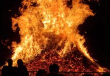 Noche de San Juan en la ciudad de Palencia