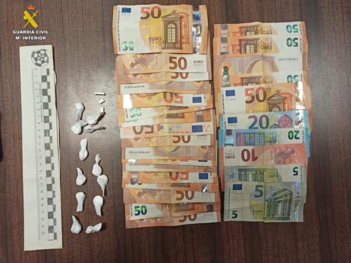 Detenido tráfico drogas Aguilar