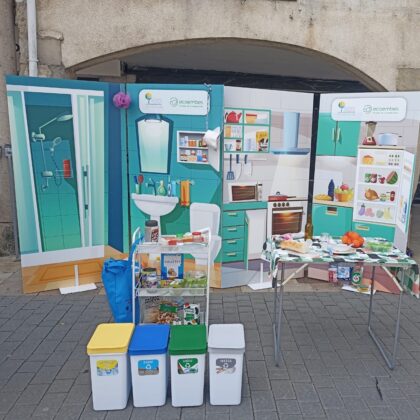 Campa&ntilde;a pueblos Palencia Recicla Aguilar de Campoo