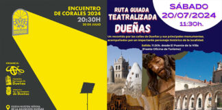 Encuentro de corales y ruta guiada teatralizada en Dueñas