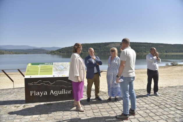Visita al embalse de Aguilar de Armis&eacute;n