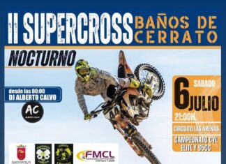 Baños de Cerrato. II Supercross Nocturno