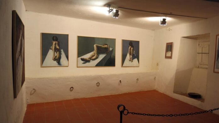 Imagen de una exposición en el Museo Narciso Maisterra en Fuentes de Valdepero