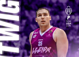 Cameron Krutwig es el cuarto fichaje del Zunder Palencia Nuevo fichaje del Zunder Palencia