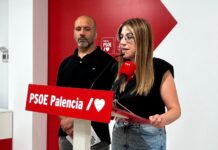 Cristina Párbole en rueda de prensa