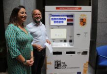 Presentación en Canónigas de los nuevos cajeros