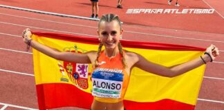 Aitana Alonso Simón. Club Atletismo Puentecillas. Europeo Sub18